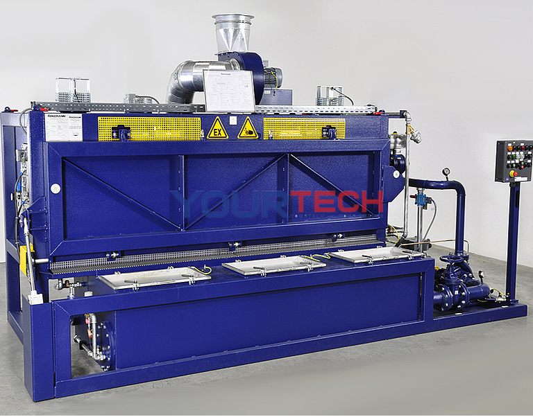 Máy rửa bộ phận máy in