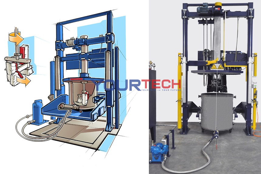 Máy rửa bồn chứa TYPE ROBUS