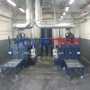 Parts washing machine (painting press)