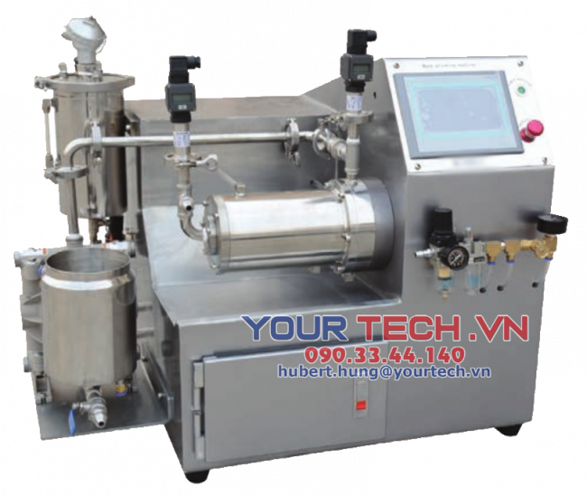 Nanostar Laboratory agitator bead mill 0,6L to 1L