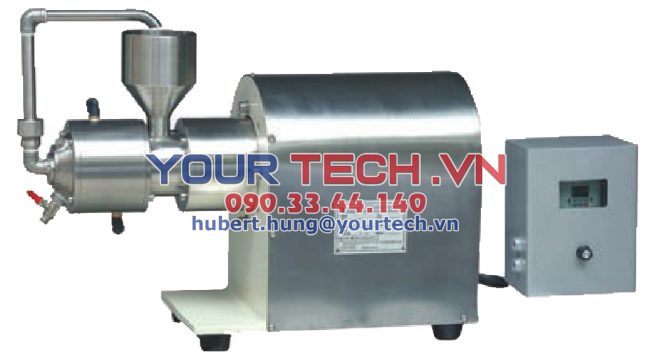 Máy nghiền rổ phòng lab công suất 0.5L đến 4L